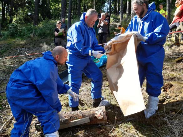 Bild 2 Bergeübung